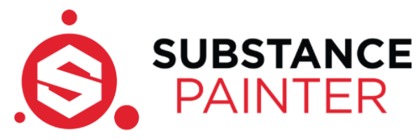Logo of Substance 3D Painter Texture Mapping and Baking Software.